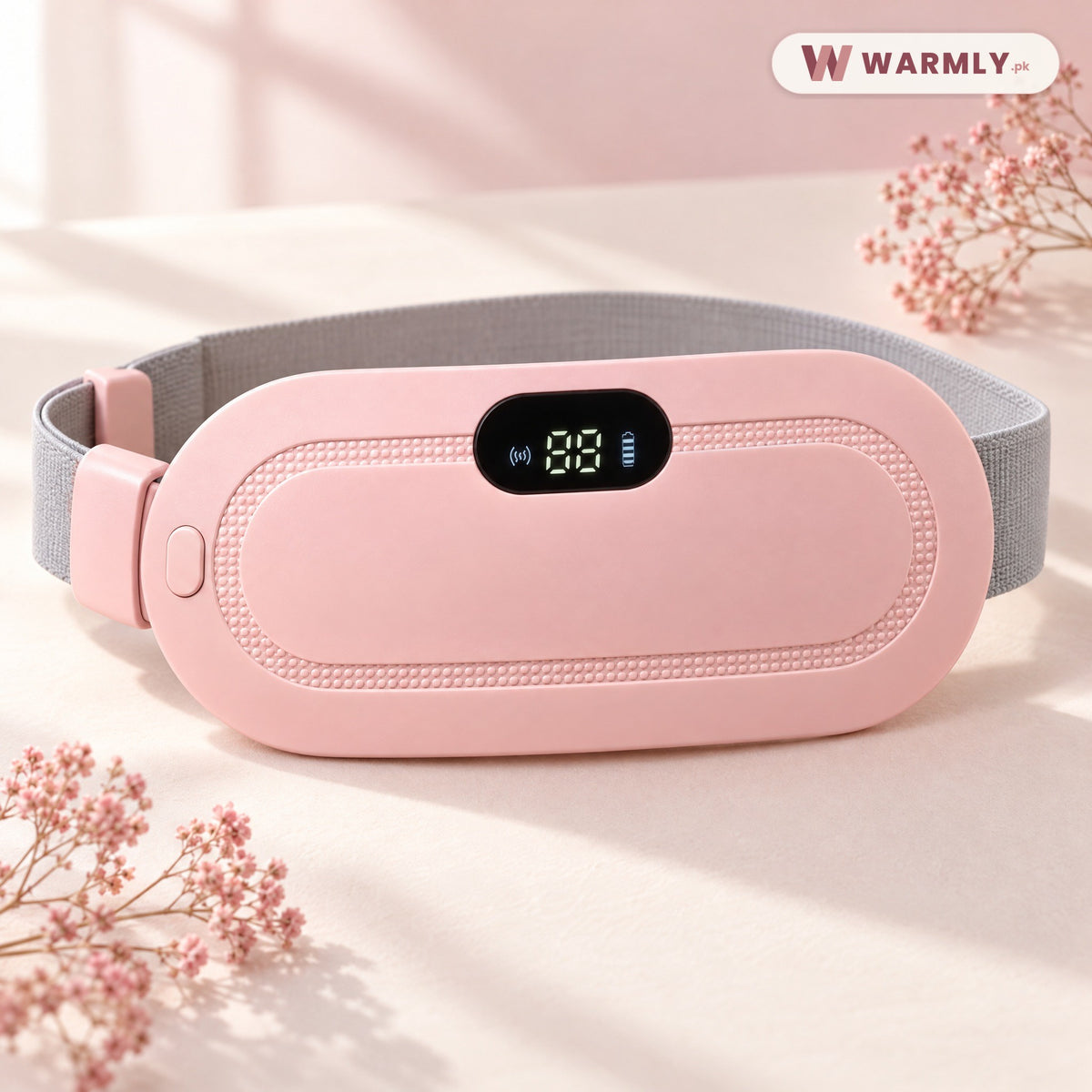 Warmly period cramp heating belt: product photo