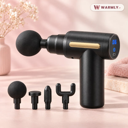 Warmly mini massage gun: product photo